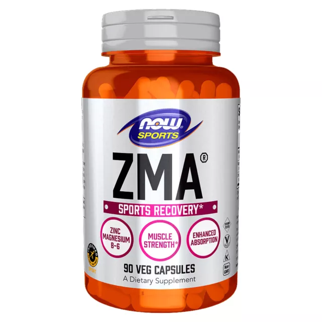 NOW ZMA 90 CAPS Testostérone Performance sportive