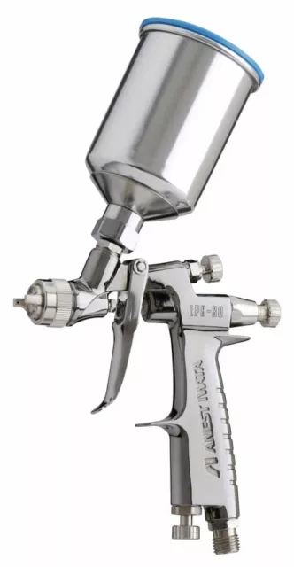 ANEST IWATA LPH80 124G Mini Gravity Feed Spray Gun with 150m Cup LPH-80-124G NEW