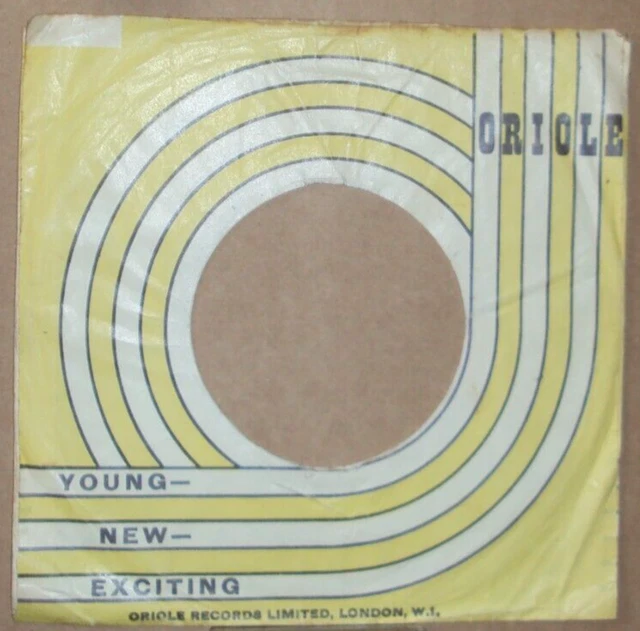 "Oriole","Company Sleeve","Original","45rpm","7inch","Record","Vintage",} )));0>