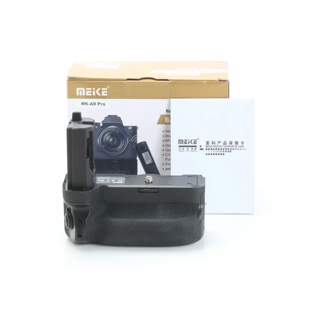 Meike BAtterie Pack MK-A9 PRO wie VG-C3EM f. Sony Alpha... + Sehr Gut (256830)