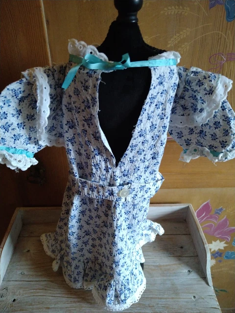 Exceptionnelle robe pour  poupée ancienne Jumeau ou autre 3