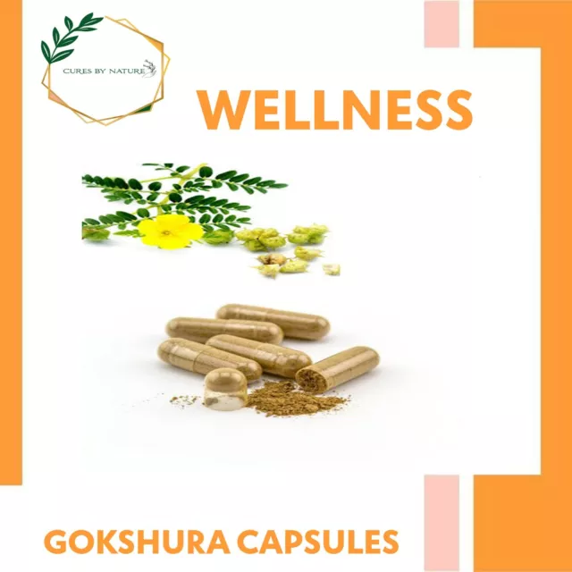 ORGANIC GOKHRU,GOKHSHURA,TRIBULUS Terrestris Capsules/POWDER/WHOLE | HALAL