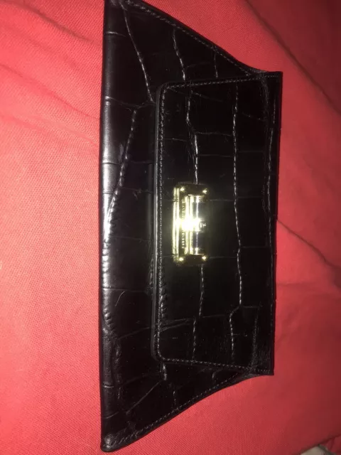 diane von furstenberg 440 Uptown Leather Clutch