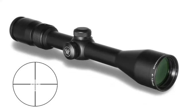 New Vortex Diamondback 4-12x40 BDC Riflescope DBK-04-BDC Authorized Dealer