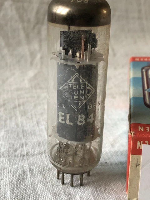 Lampe EL84 / 6BQ5 Siemens - Tube NOS (New Old Stock) - Valve Audio - X1
