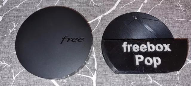 Support Mural Répéteur Wifi Free Freebox pop sans perçage