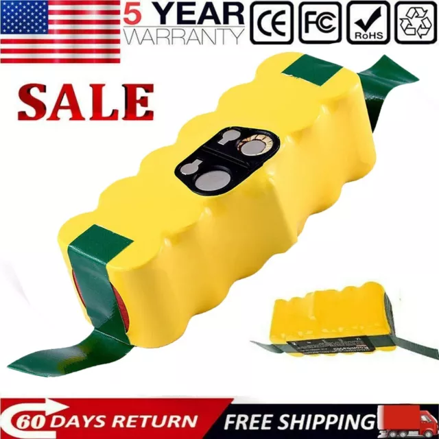 14.4V Battery For iRobot Roomba 500 600 700 800 595 620 630 650 660 790 780 880