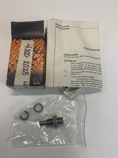 IFM STM 12 ABA Flow Sensor