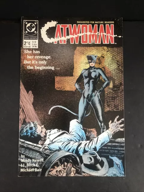 Catwoman #2 (of 4) DC Comics VF 1989 Mini Series