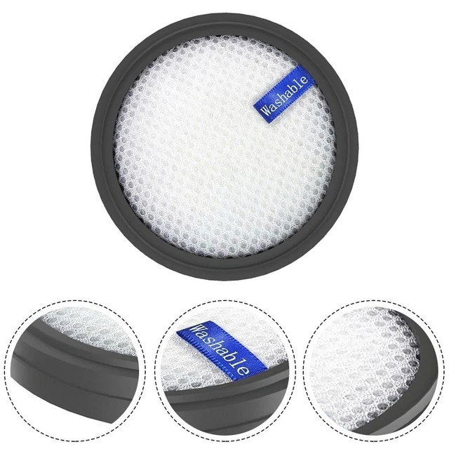 Lot De 2 Ou 5 Filtres Ronds Lavables De Rechange Pour Aspirateur PRETTYCARE W200 W300 W400