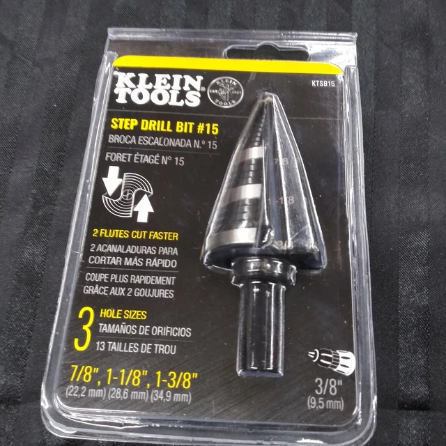 Klein Tools KTSB15 Step Drill Bit #15