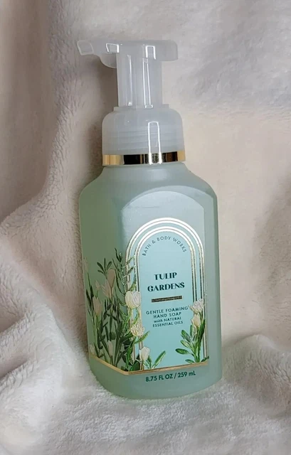 NUEVO Bath & Body Works Jardines de Tulipanes Suave Espumante Jabón de Manos Espuma de Olor Raro