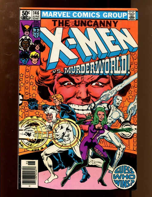 Uncanny X-Men #146 - Newsstand - Murderworld Appearance (7.0) 1981