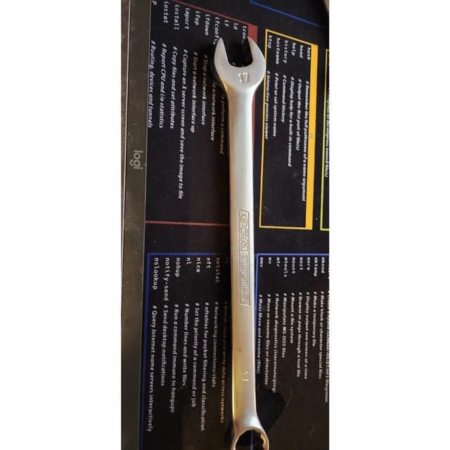 OEM tools 17mm combination wrench
