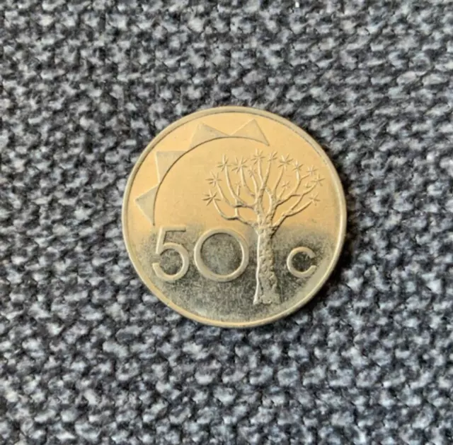 50 Cent 1993 Namibia KM# 3