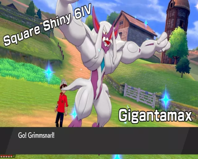 Ultra Shiny 6IV Gengar Pokemon Gigantamax Sword Shield - Modest - Cursed  Body