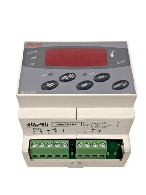 EWDR983 Eliwell Thermostat pour réfrigérateurs et congelateurs professionnels