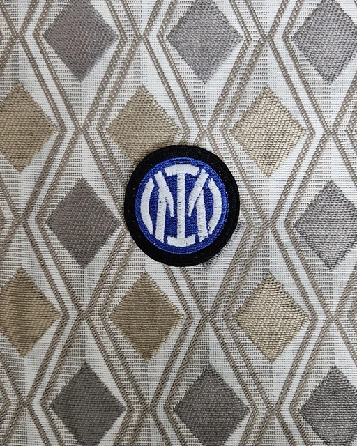 Patch Termoadesiva Inter Microricamo HD - Scudetto 7 Cm Per Abbigliamento - Foto 13