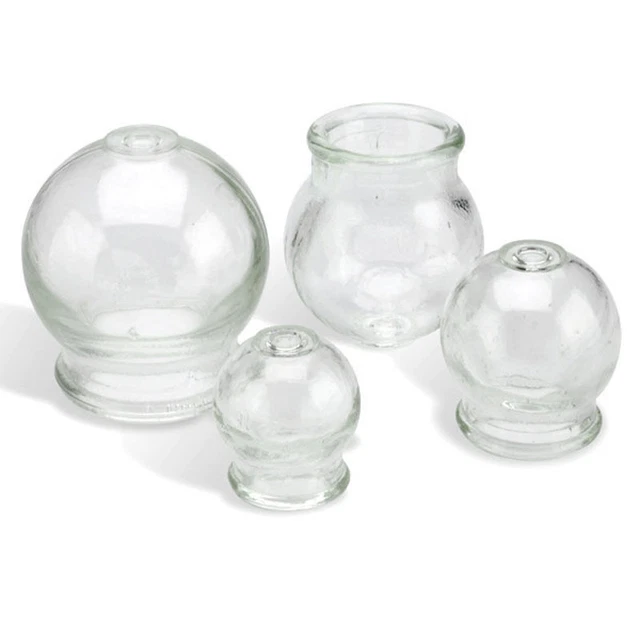 Feu Ventouses Verre 40-100 MM Venteuses à Verre Pots-Ventouses