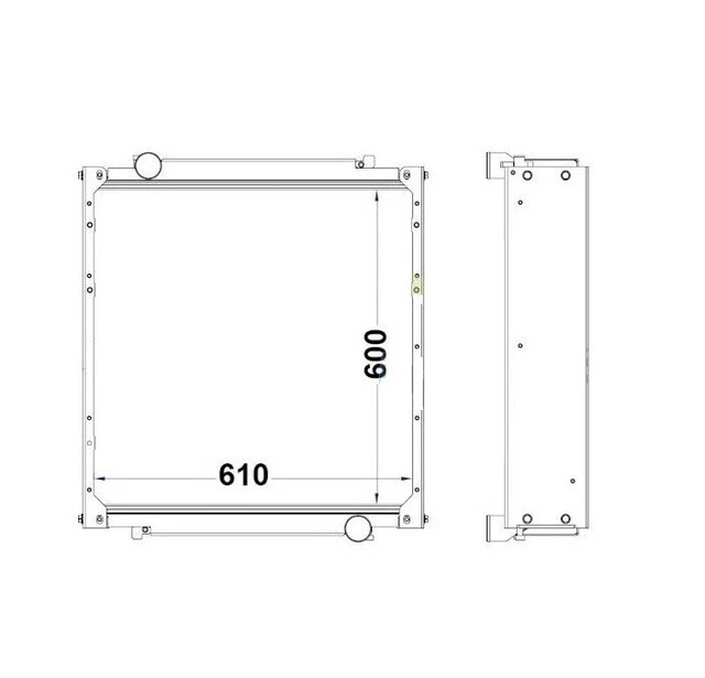 Fendt Radiator RADIATOR FOR FENDT H737200052100 Ft737100 EUR 899,00 - PicClick FR