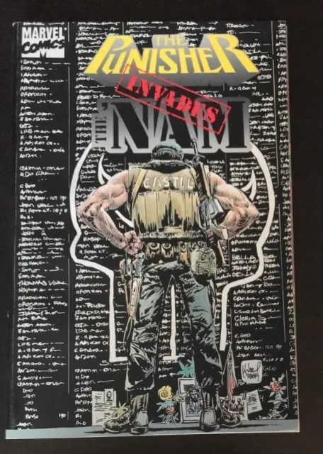 Punisher Invades Nam TPB TP softcover paperback 1994 Marvel reprints 52-53,67-69