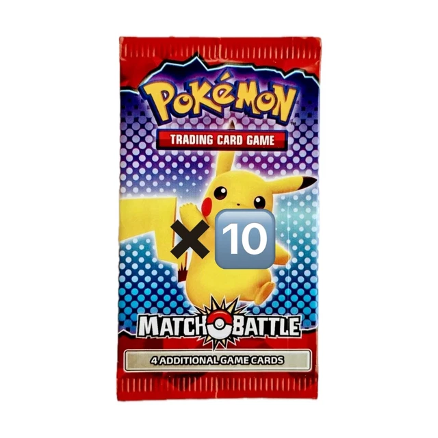 10X POKEMON MATCH Battle 2022 McDonalds Promo Sealed Booster Card $29. ...