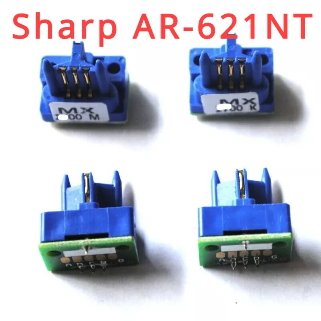 4pc Toner Chip For Sharp AR-M 550,550N,620,620N,700,700N,MX-M 550U 620U AR621NT