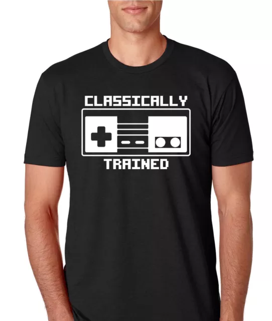 Nintendo "Classically Trained" Mens Athletic Fit T-Shirt