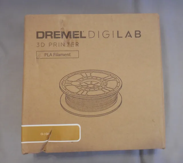 Genuine Dremel Idea Builder 3D Printer Filament 1.75 mm PLA-GOL-01~Gold