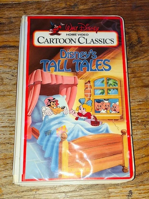 WALT DISNEY CARTOON Classic Disney's Tall Tales VHS Clamshell Rare HTF £71.12 - PicClick UK