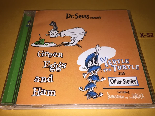 Dr Seuss CD Green Eggs and Ham yertle the turtle BARTHOLOMEW & OOBLECK