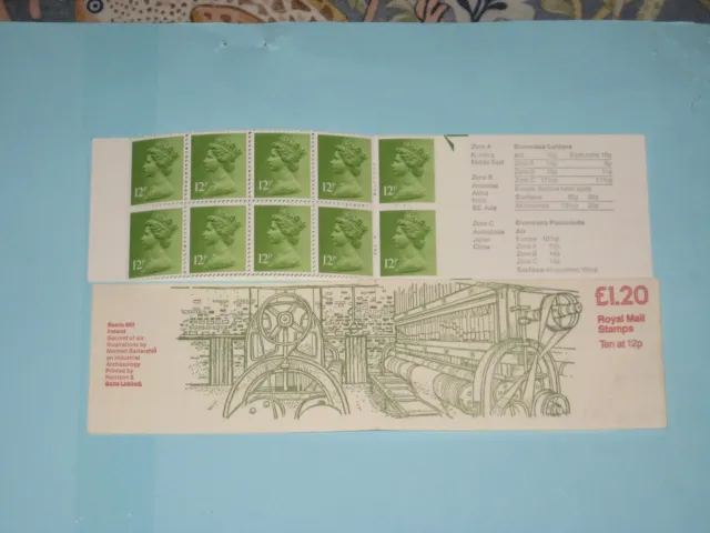 1980 FJ1B £1.20 Folded Booklet Industrial Archaeology: Beetle Mill