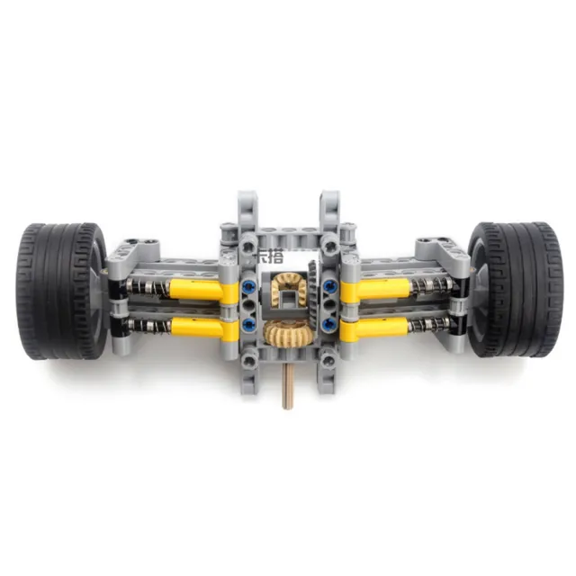 Technic Parts MOC-9365 Suspension System Building Blocks Wheels Set for Lego Car