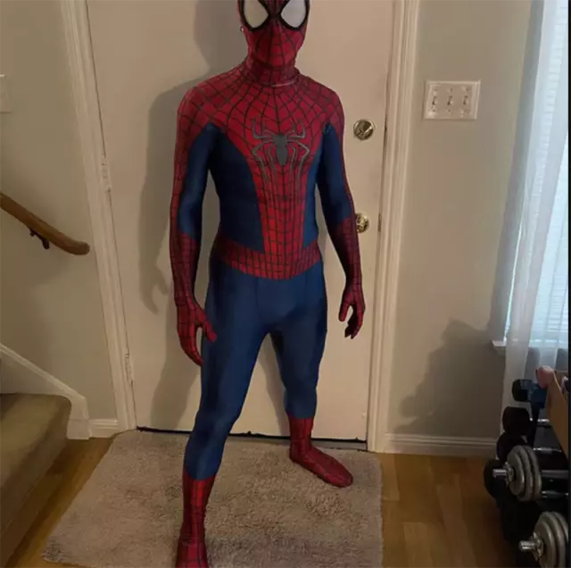 The Amazing Spider-man 2 Adult/Kids Jumpsuit Bodysuit Zentai Cos Costume Tight