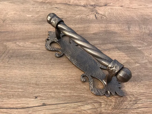 Vintage Door Pull Handle Home Sweet Forged Pull Moving Away