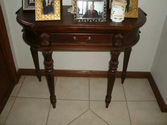 Mahogany Hall Table / Console Table