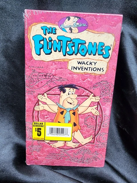 THE FLINTSTONES WACKY Inventions VHS 1994 Video Hanna-Barbera Classic ...