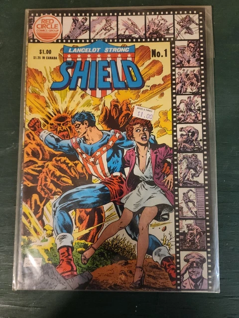 Red Circle Comics Lancelot Strong Shield #1
