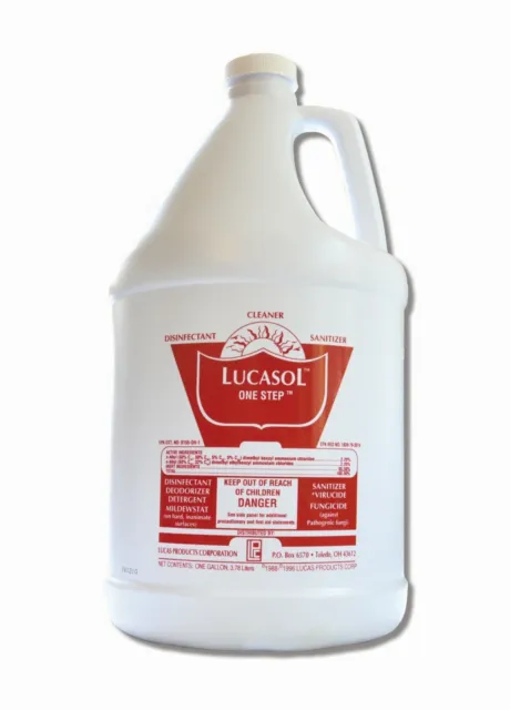 Lucasol One-Step Disinfectant Tanning Bed Cleaner