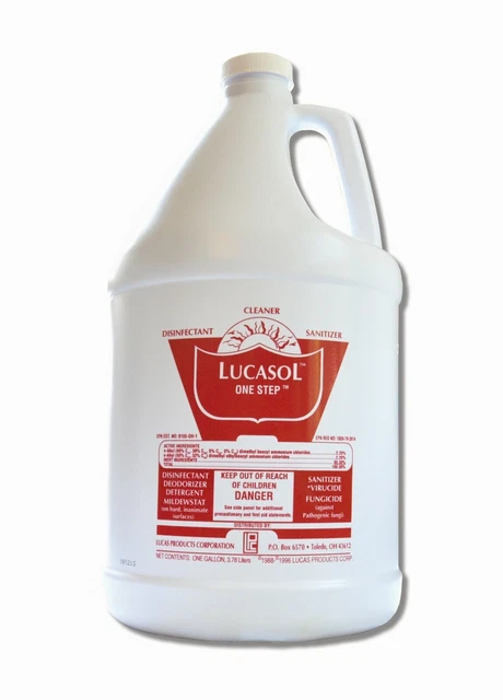 Lucasol One-Step Disinfectant Tanning Bed Cleaner