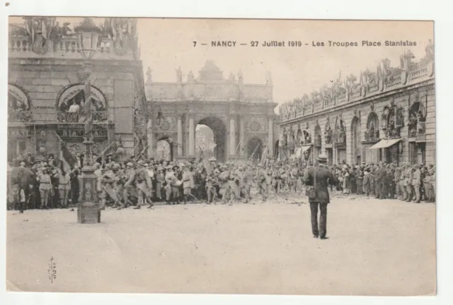 NANCY - CPA 54 - Military Life - Return of the 20th Army Corps July 1919 26