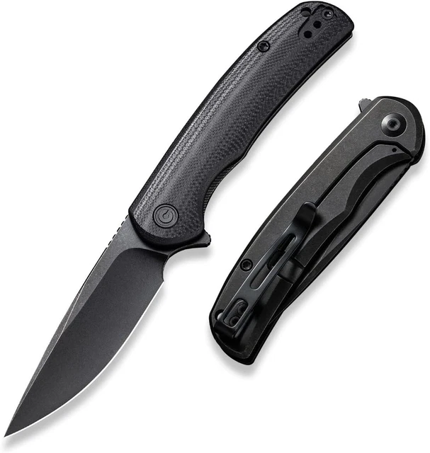 CIVIVI NOx Frame Lock Pocket Knife, Flipper Folding Knife with 2.97" Nitro-V