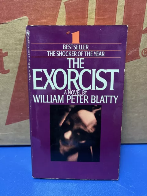 THE EXORCIST - William Peter Blatty 1972 FIRST PRINTING Bantam Horror Paperback