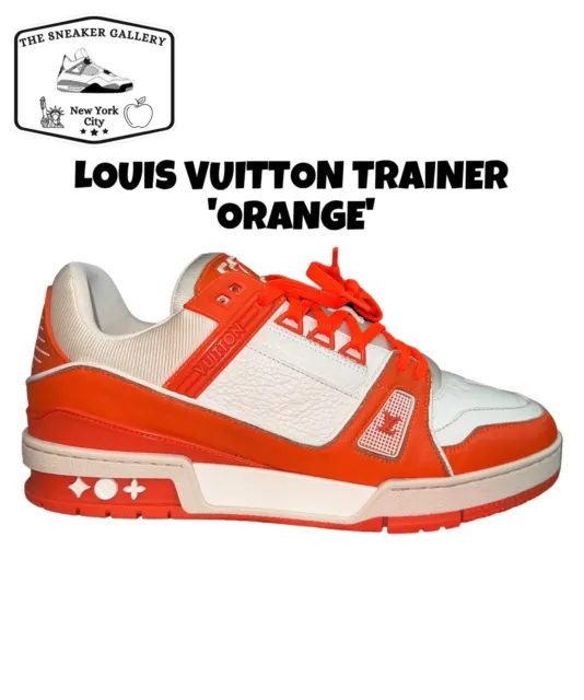 Louis Vuitton Sneakers 22AW 1AARDW LV Trainer 2 High Cut White x Red 8 US9