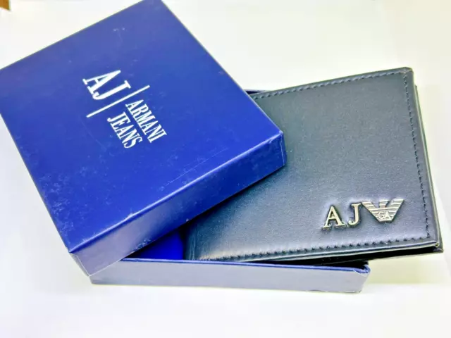Armani Jeans Stylish Men's Genuine Leather Bifold Wallet For Men ArmaniWallet