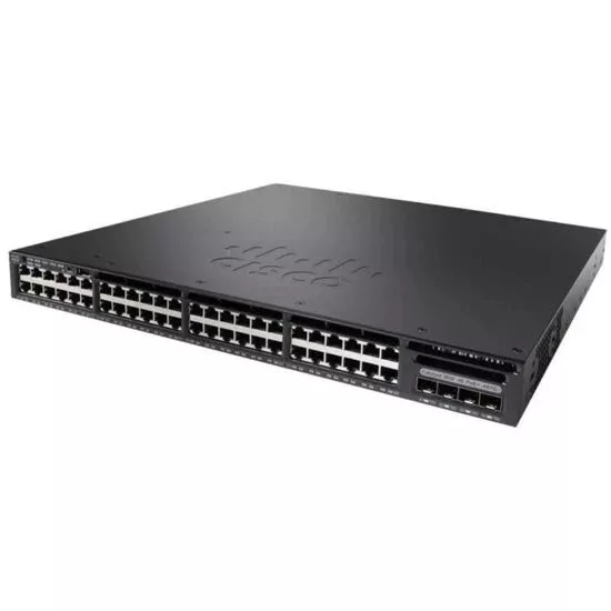 Cisco Catalyst 3650 48 Port Rack Mountable Catalyst Switch