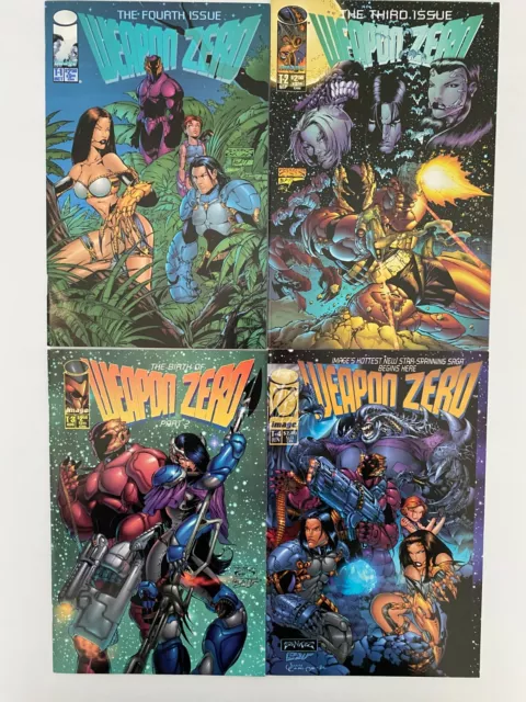 Weapon Zero 1 2 3 4   -1995  Series - Image Comics