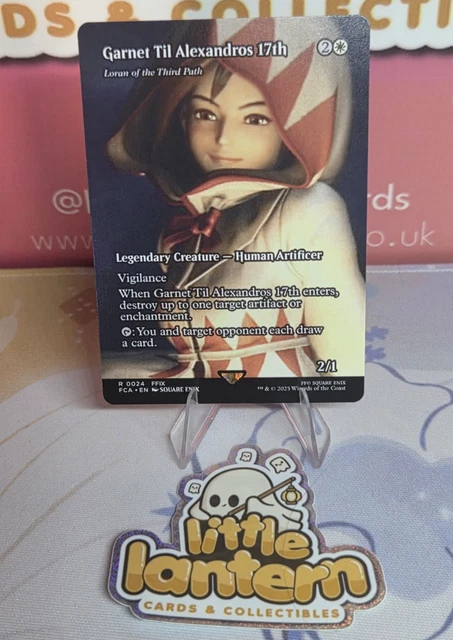 MTG: GARNET TIL Alexandros 17th (Showcase) - Final Fantasy - Rare - 0024 NM  EUR 1,14 - PicClick DE