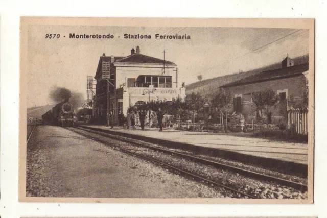 cartoline Monterotondo(Grosseto),stazione ferroviaria