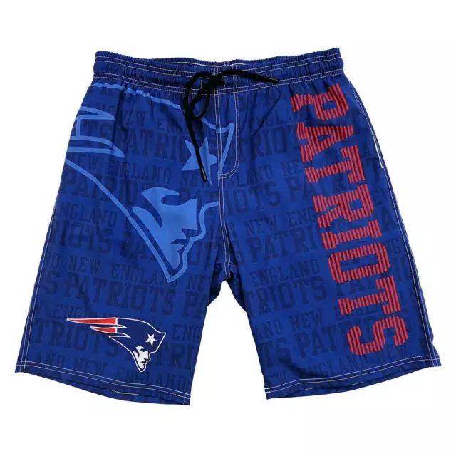 New England Patriots NFL Football Men Sportwear Quick Dry Board Short w/ Lining